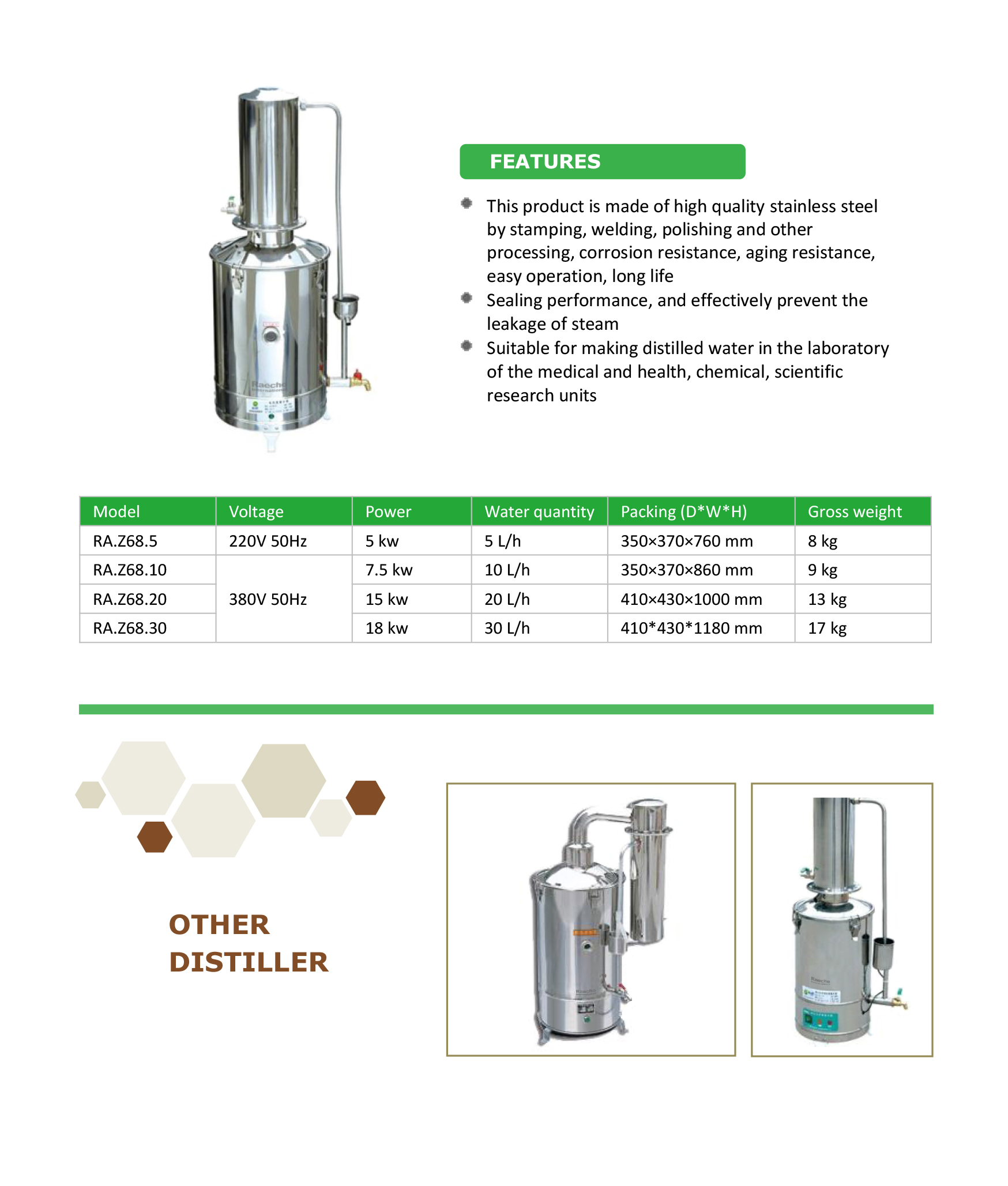 Raecho-Electric Stainless Steel Water Distiller-1.jpg