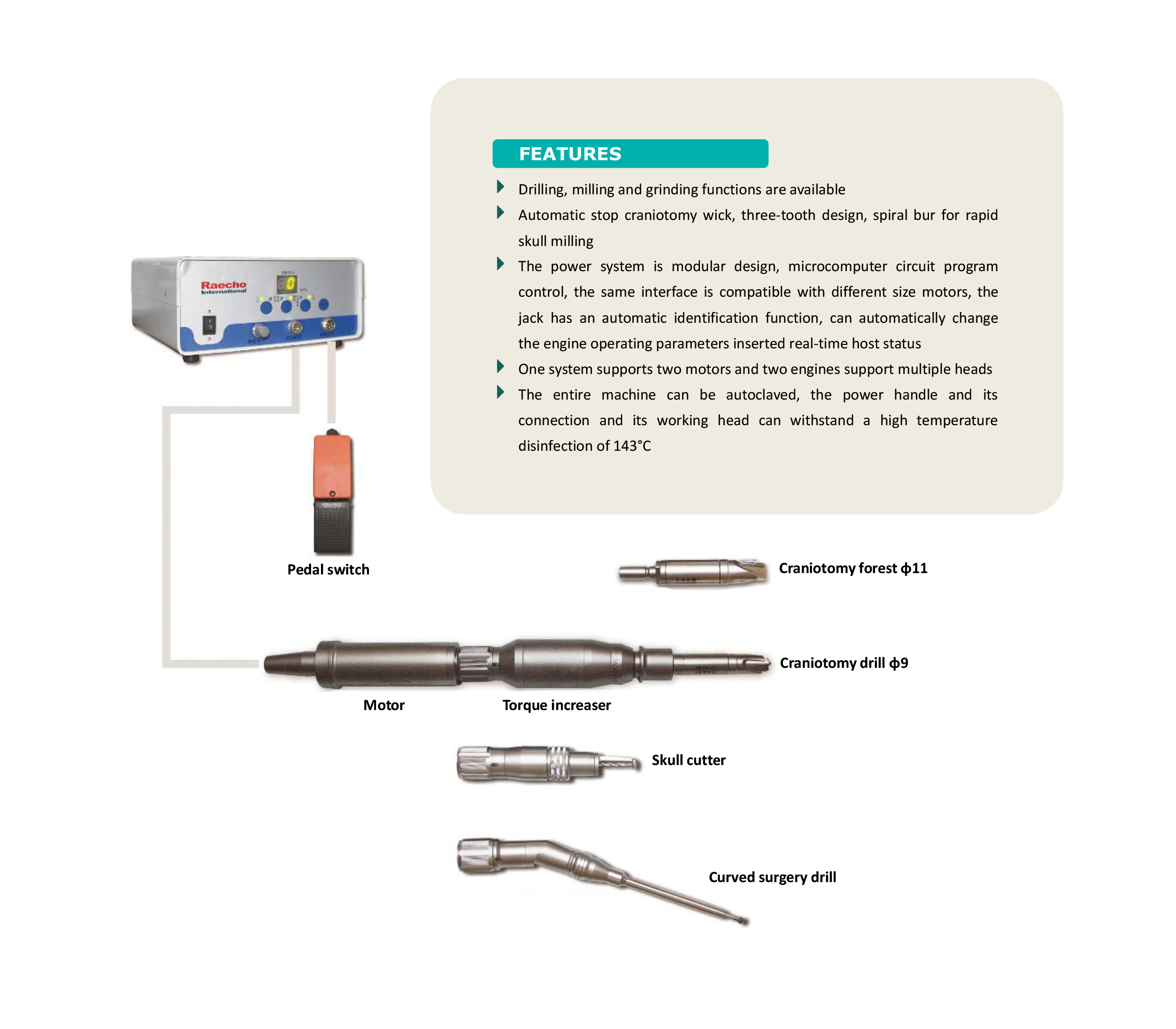 Raecho-Moteur chirurgical de Neurochirurgie-1.jpg