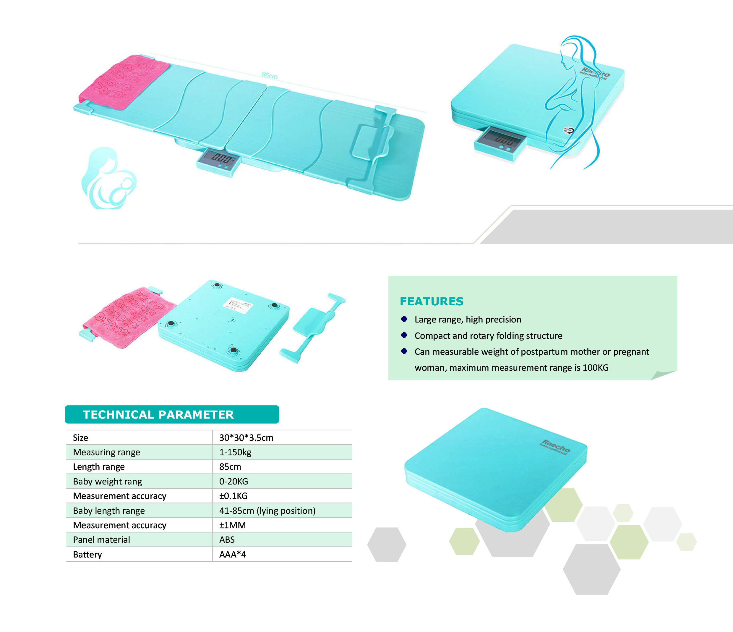 Raehco-Foldable Infant & Mom Scale RA-306-1.jpg