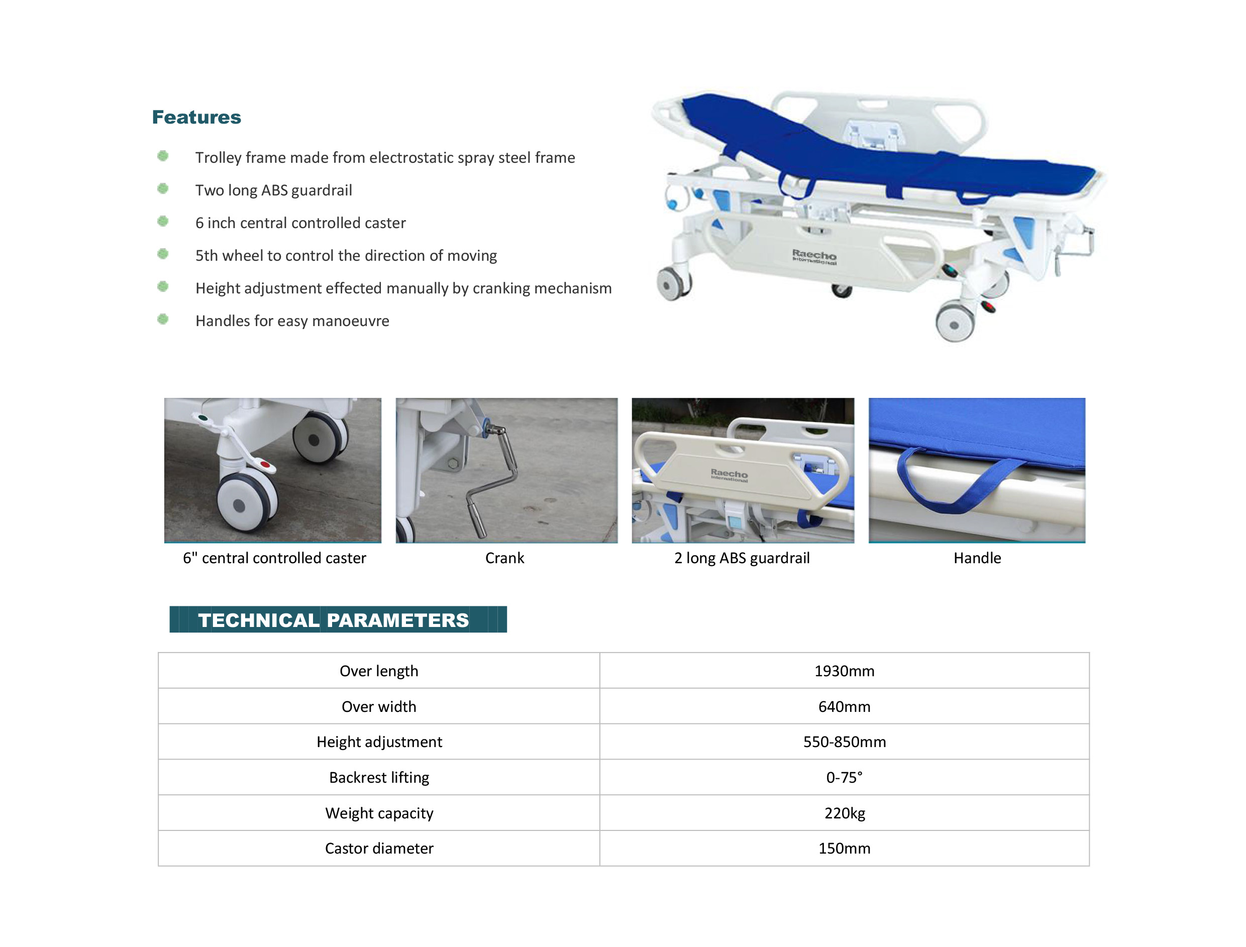 Raecho-Patient Transport Trolley-1.jpg