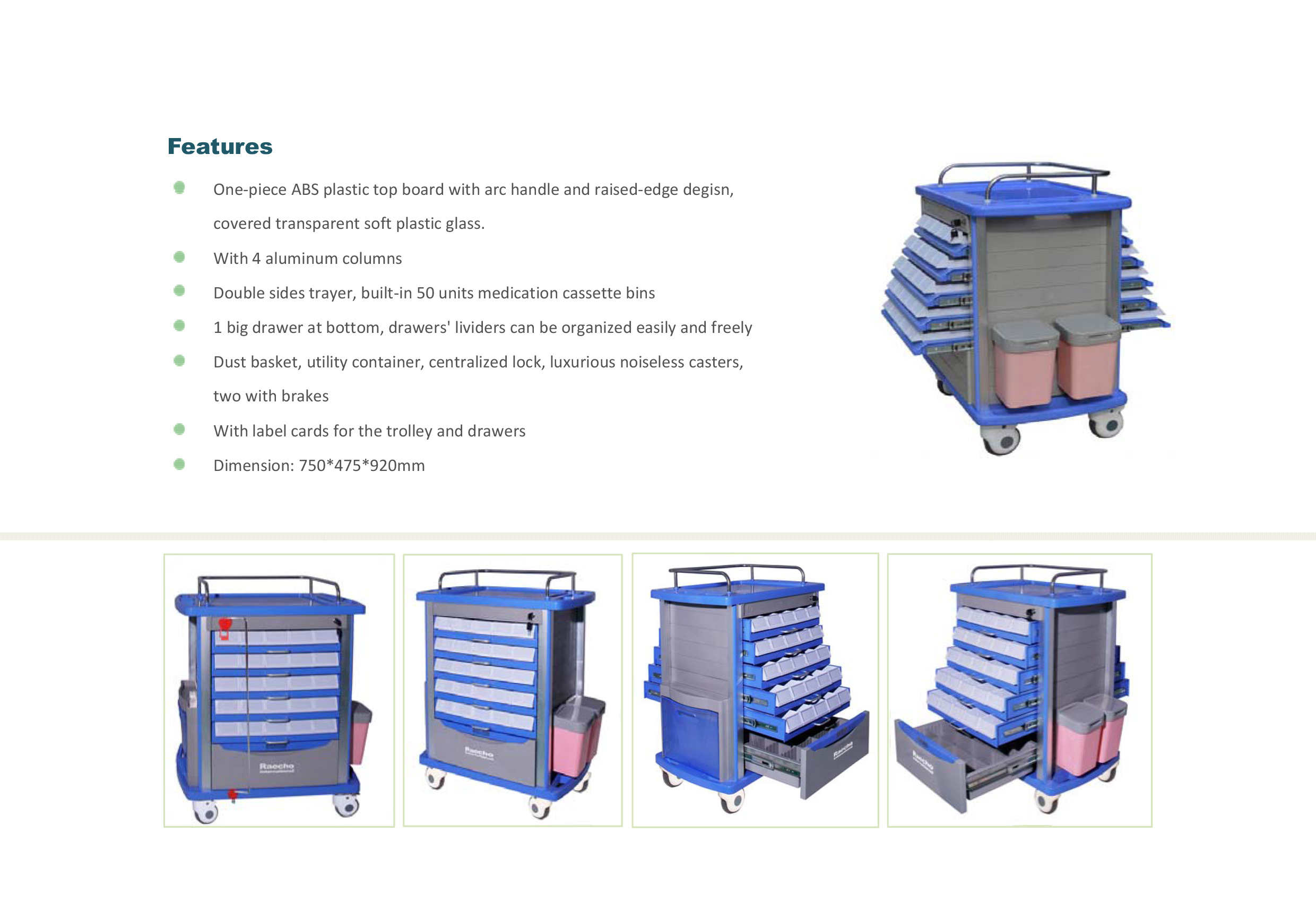 英语-Raecho-Hospital Patient Medicine Trolley-2.jpg